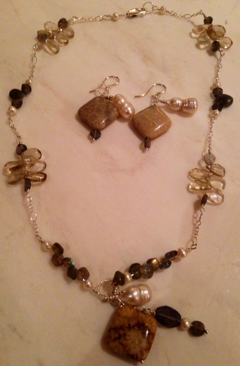 FossilizedCoralLabradoritePearl